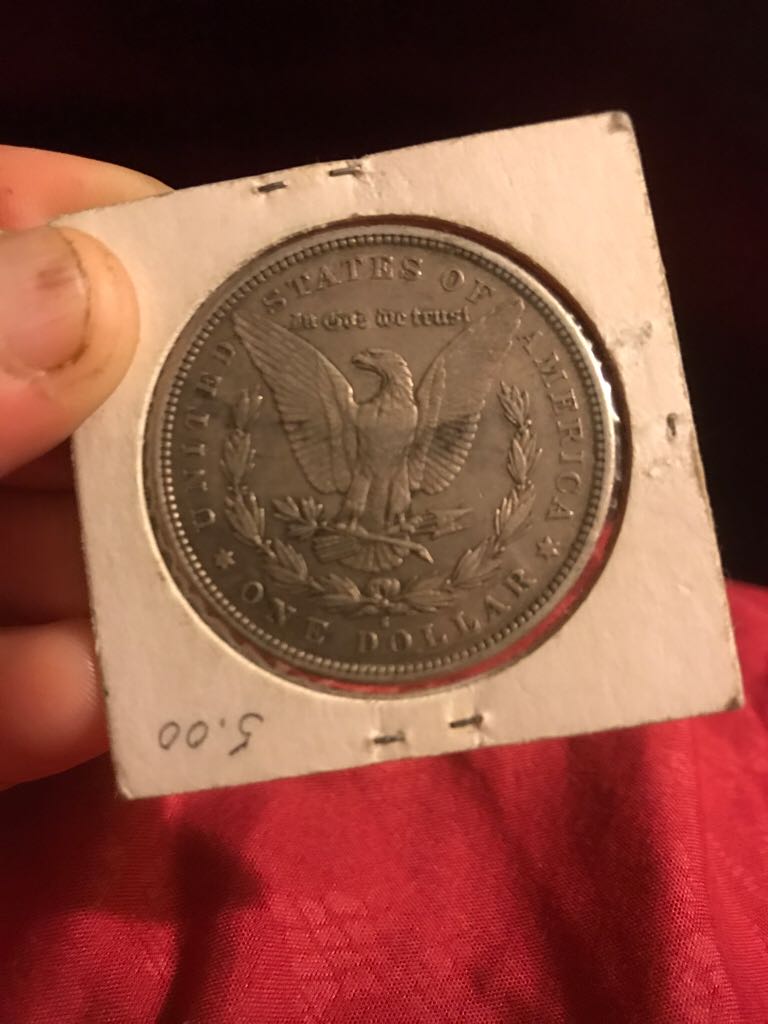 1887 S Morgan Silver Dollar  coin collectible - Main Image 2