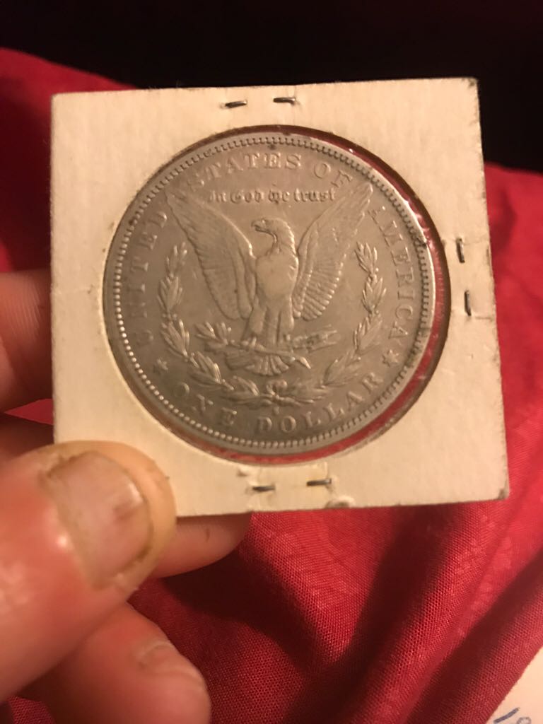 1885 S Morgan Silver Dollar  coin collectible - Main Image 2