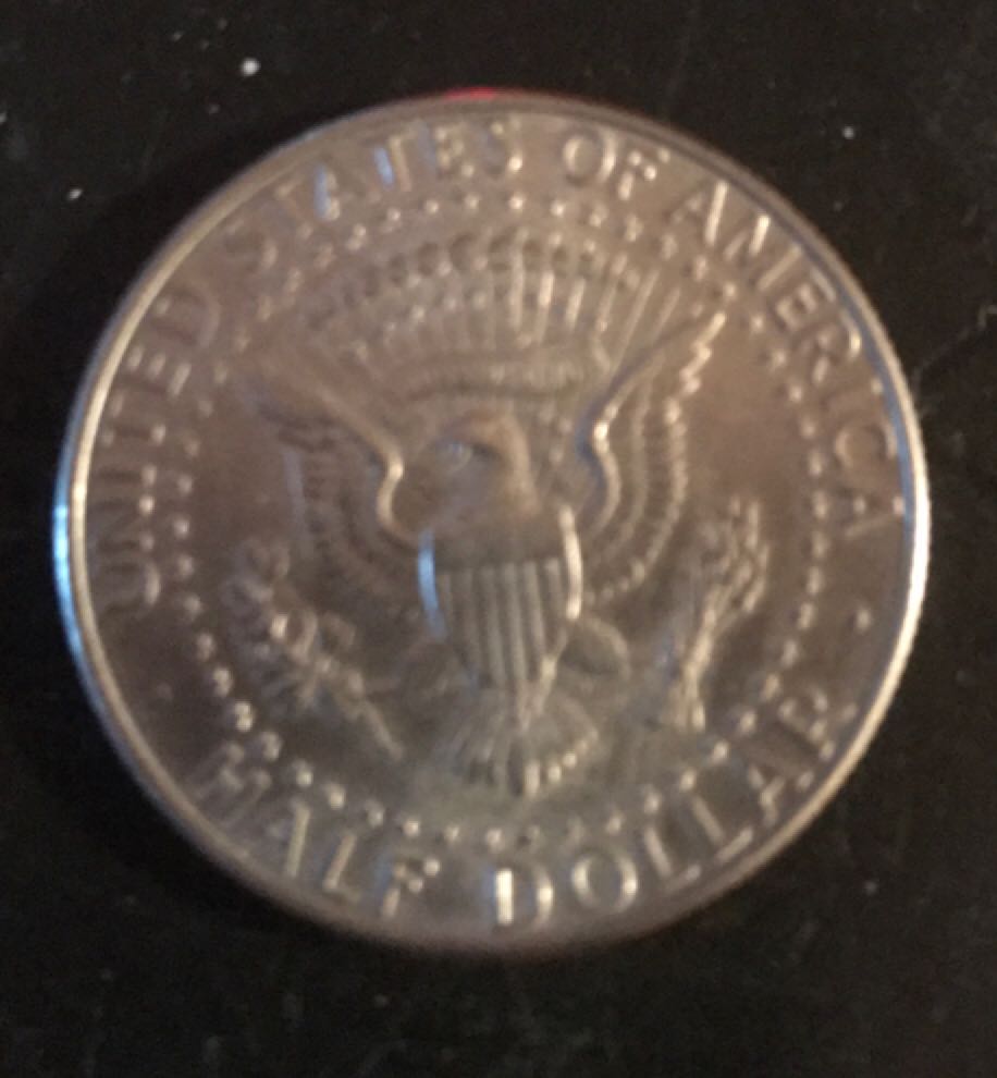 1989 P Kennedy Half Dollar  coin collectible - Main Image 2