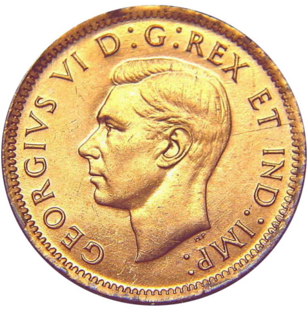 Roll Of Canadian Pennies 1946  coin collectible - Main Image 2