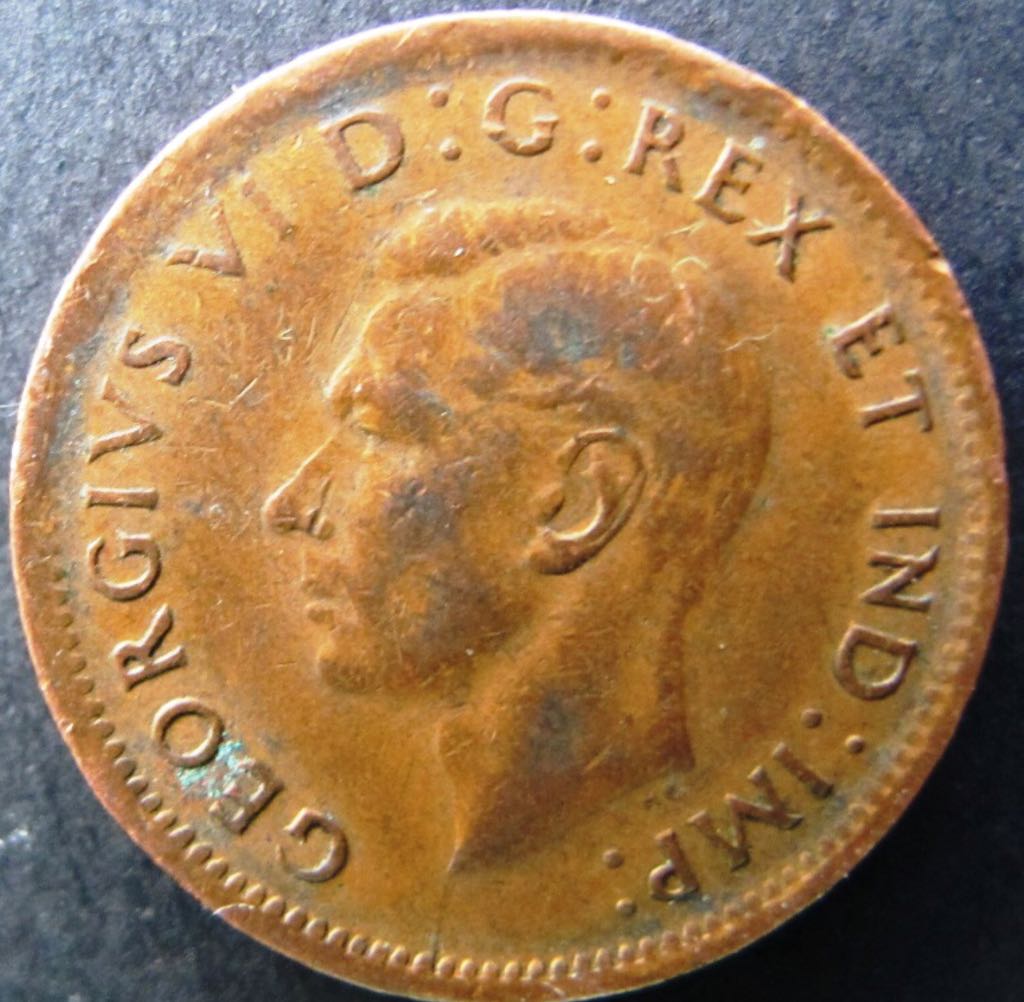 Roll Of Canadian Pennies 1943  coin collectible - Main Image 2