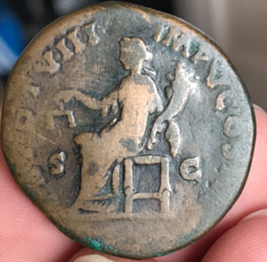 Lucius Verus Sestertius  coin collectible - Main Image 2