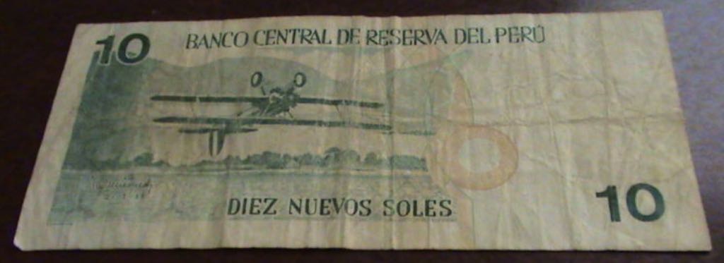 Diez Nuevos Soles  coin collectible - Main Image 2