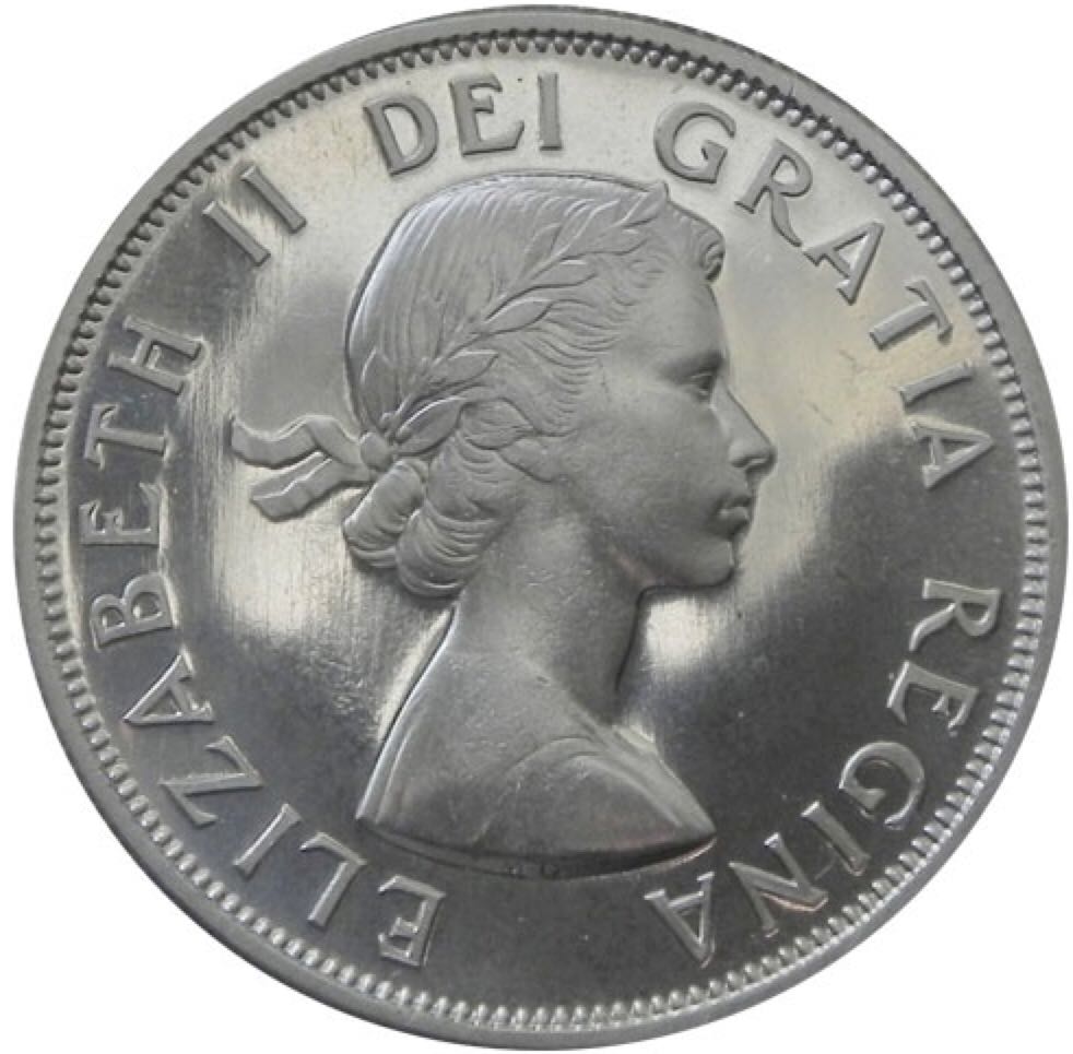 Roll Of Canadian 50 Cent Pieces 1962  coin collectible - Main Image 2