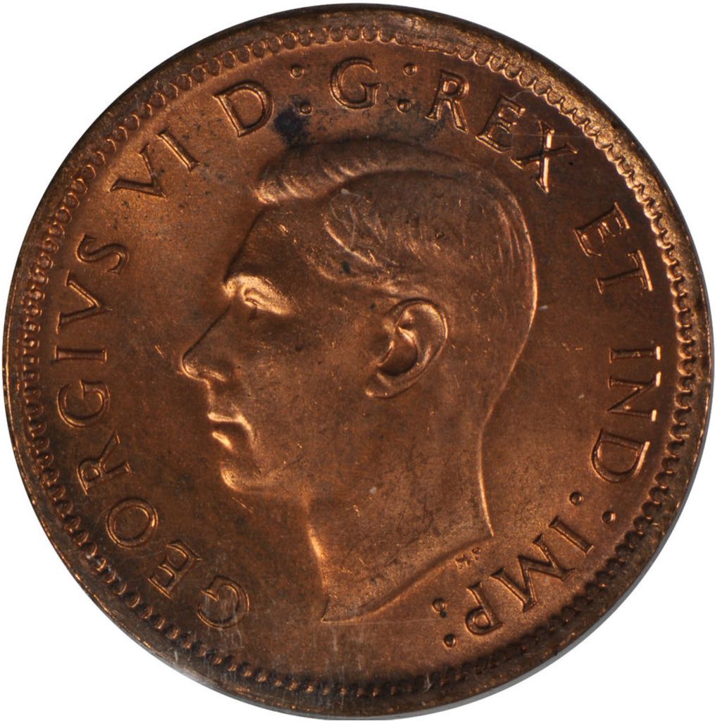 Roll Of Canadian Pennies - Maple Leaf  coin collectible - Main Image 2