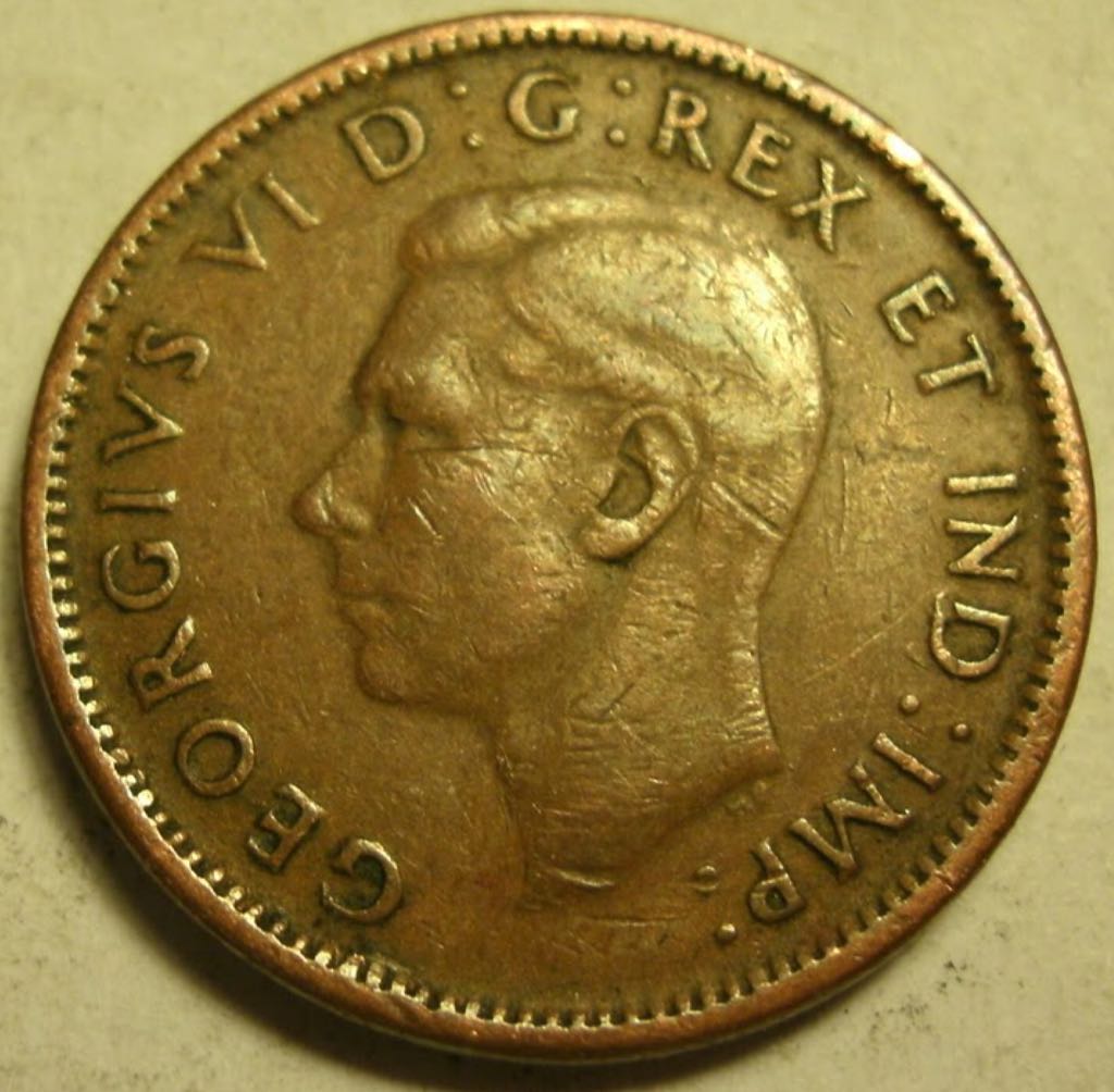 Roll Of Canadian Pennies  coin collectible - Main Image 2