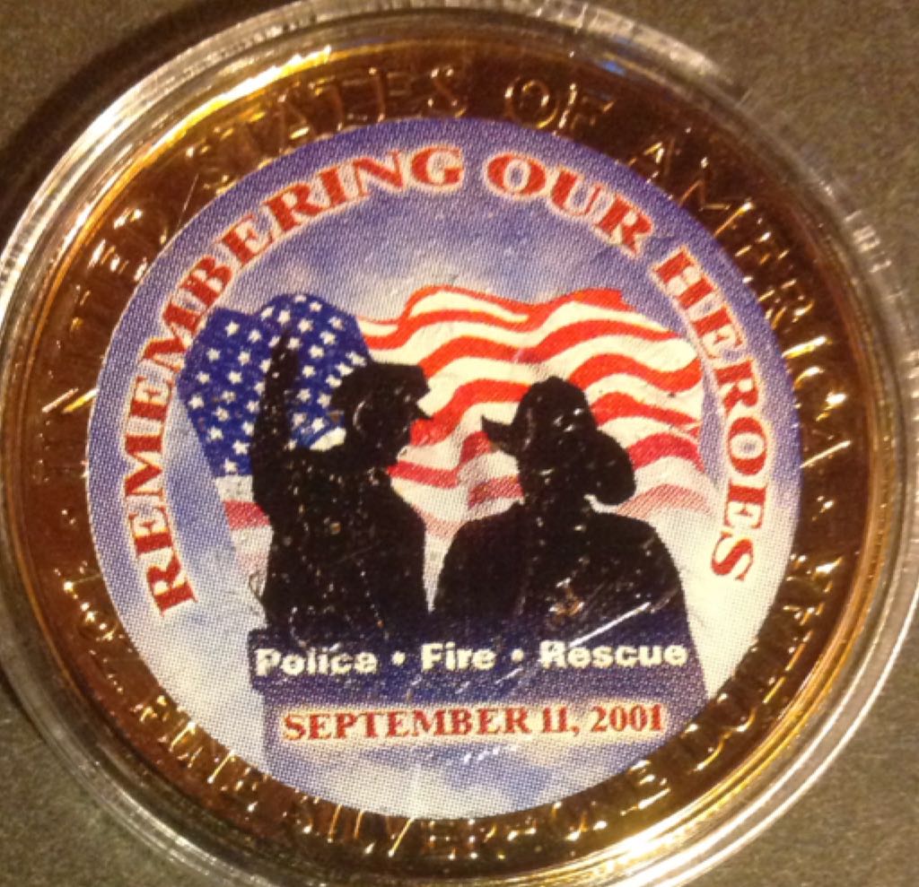 America Unites Gold Clad  coin collectible - Main Image 2