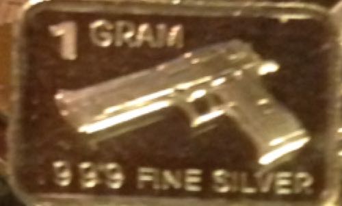 1 Gram Pistol  coin collectible - Main Image 1