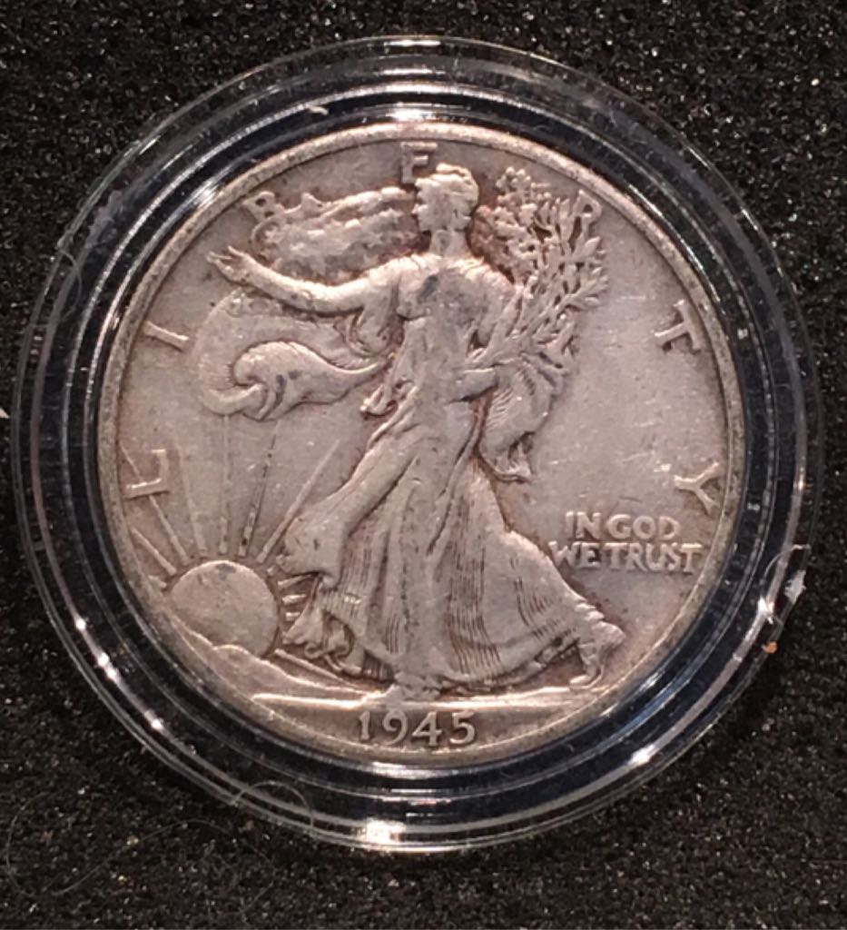 Walking Liberty Half 1945-P coin collectible - Main Image 1