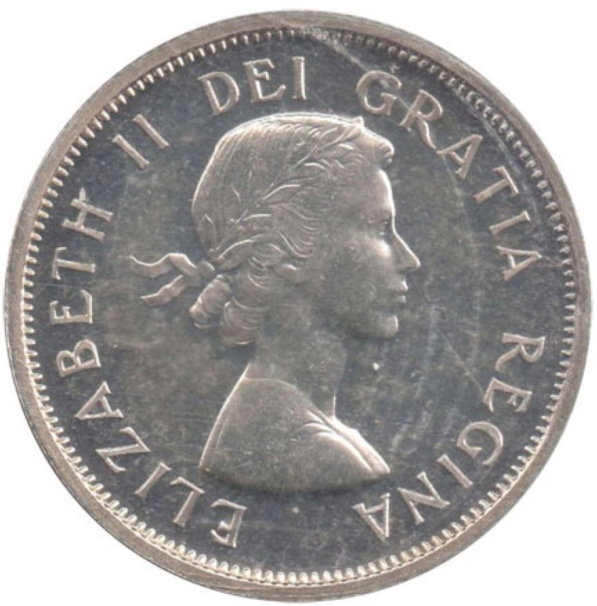 Roll Of Canadian 25 Cent Coins  coin collectible - Main Image 2