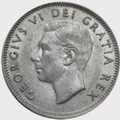 Roll Of Canadian 25 Cent Coins  coin collectible - Main Image 2