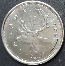 Roll Of Canadian 25 Cent Coins coin collectible - Main Image 1