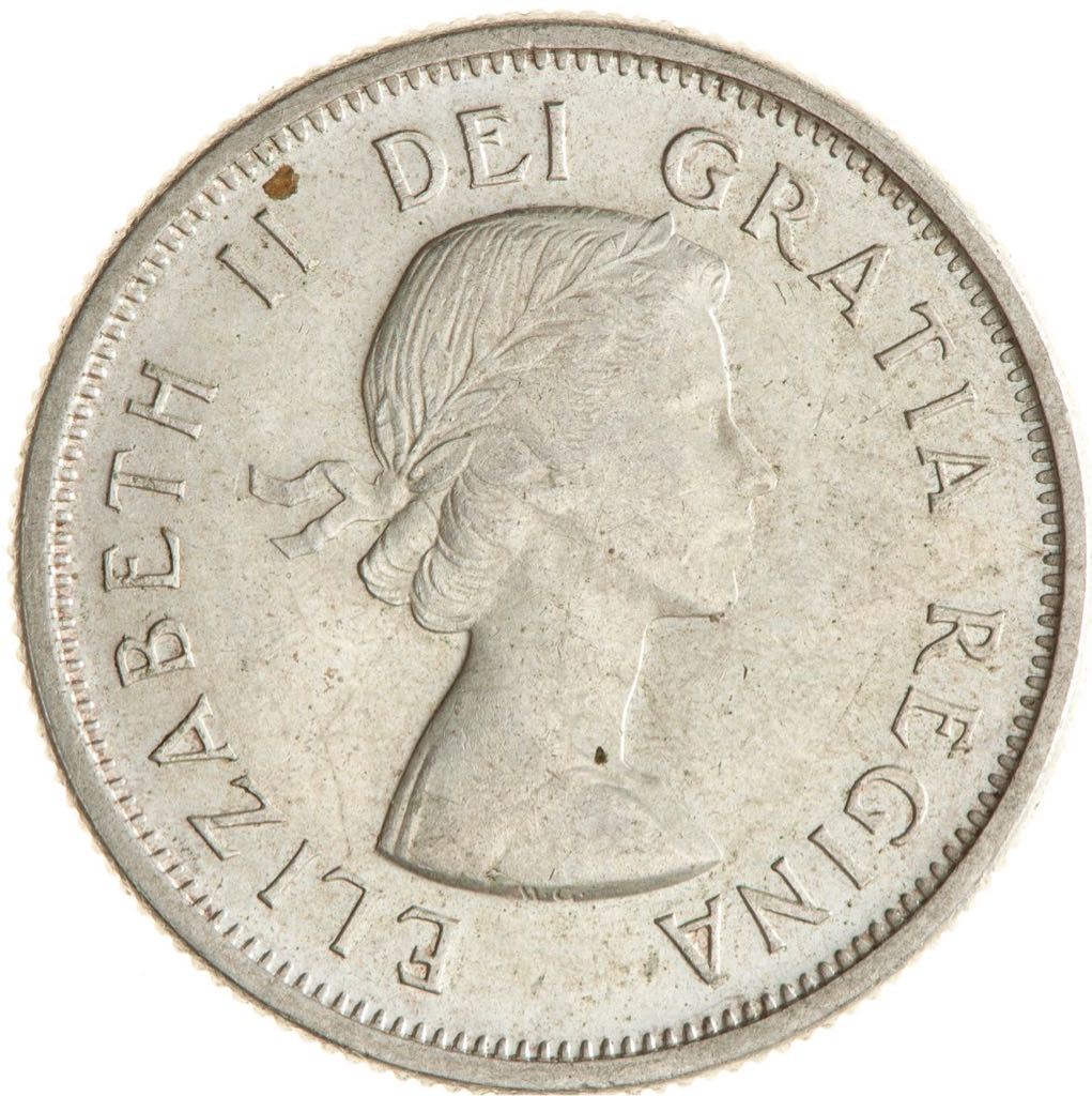 Roll Of Canadian 25 Cent Coins  coin collectible - Main Image 2