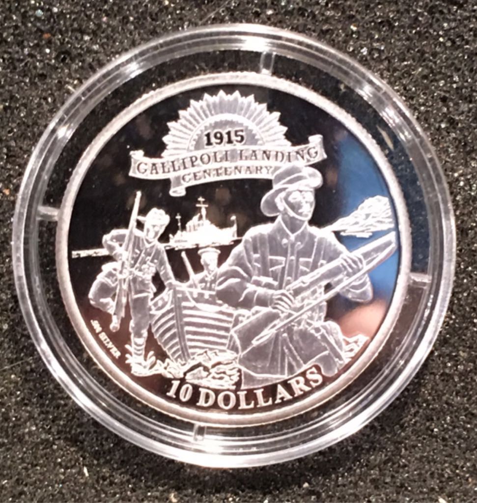 100 Years Of Gallipoli  coin collectible - Main Image 2