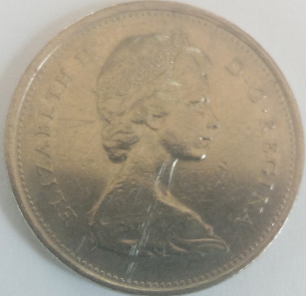 Roll Of Canadian 25 Cent Coins  coin collectible - Main Image 2