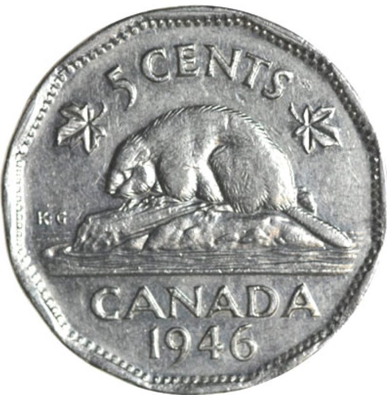 .05 Centavos De Dólar