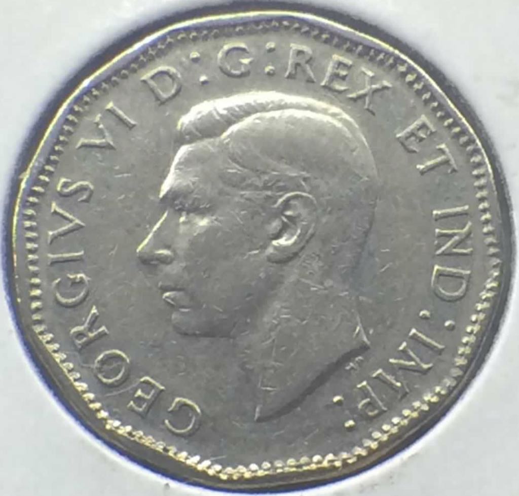 Roll Of Canadian 5 Cent Coins  coin collectible - Main Image 2