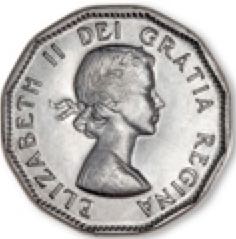 Roll Of Canadian 5 Cent Coins  coin collectible - Main Image 2