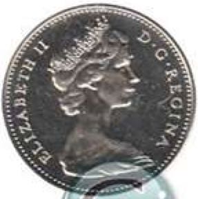 Roll Of Canadian 5 Cent Coins  coin collectible - Main Image 2