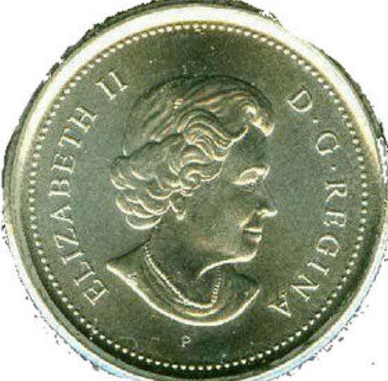 Roll Of Canadian 10 Cent Coins  coin collectible - Main Image 2