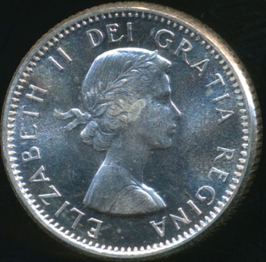 Roll Of Canadian 10 Cent Coins  coin collectible - Main Image 2