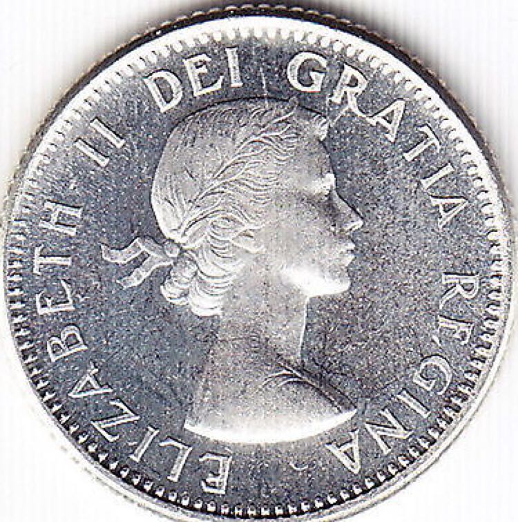 Roll Of Canadian 10 Cent Coins  coin collectible - Main Image 2