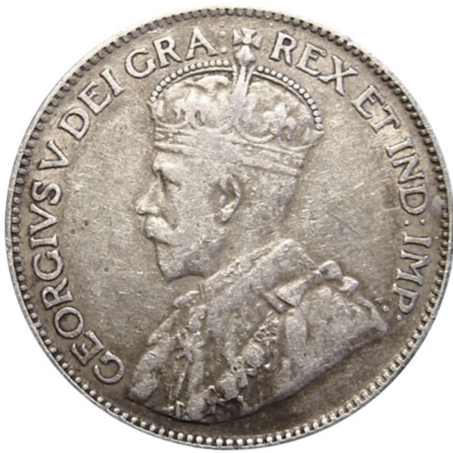 Roll Of Canadian 25 Cent Coins  coin collectible - Main Image 2