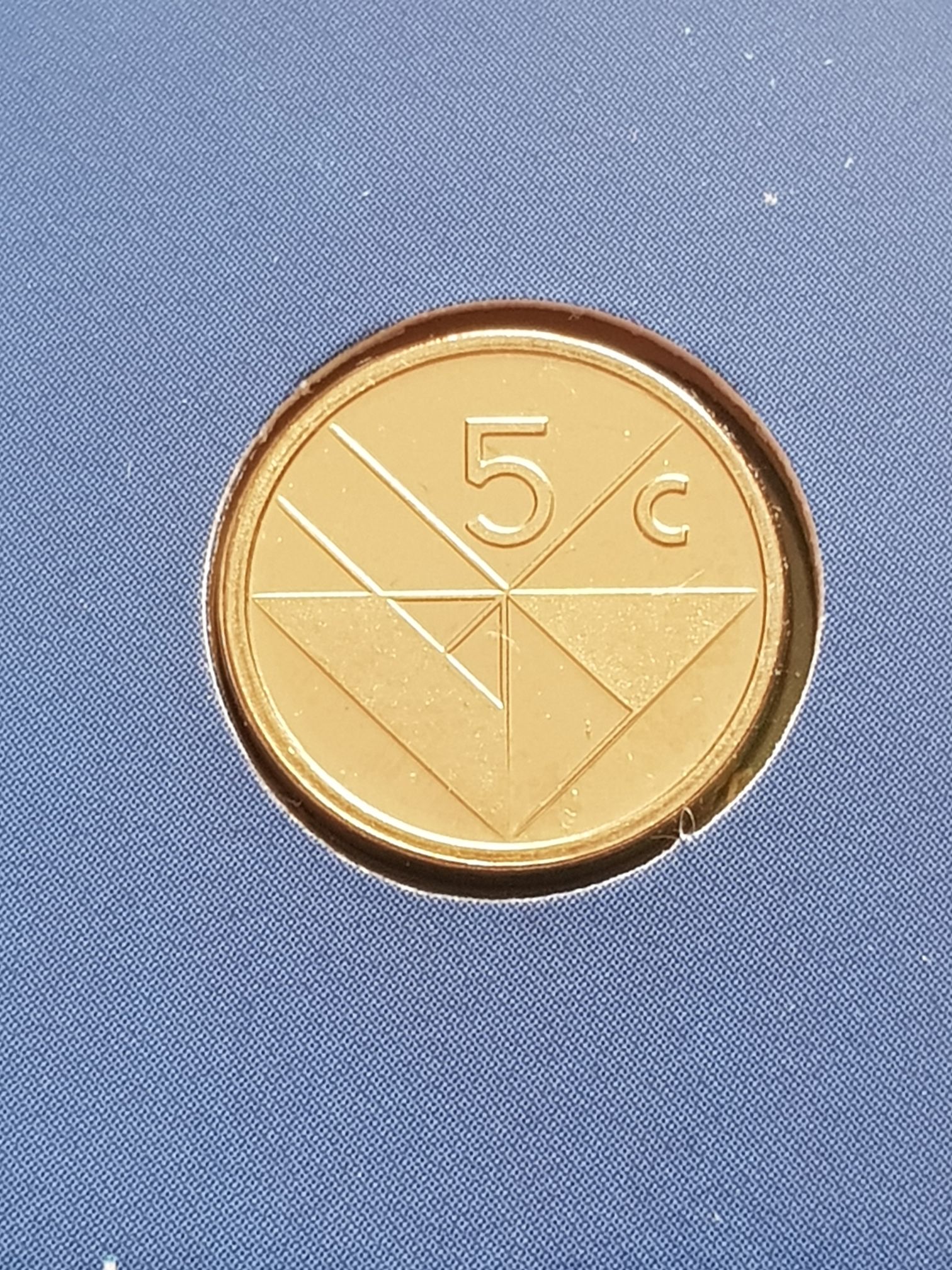 Roll Of Canadian 50 Cent Coins