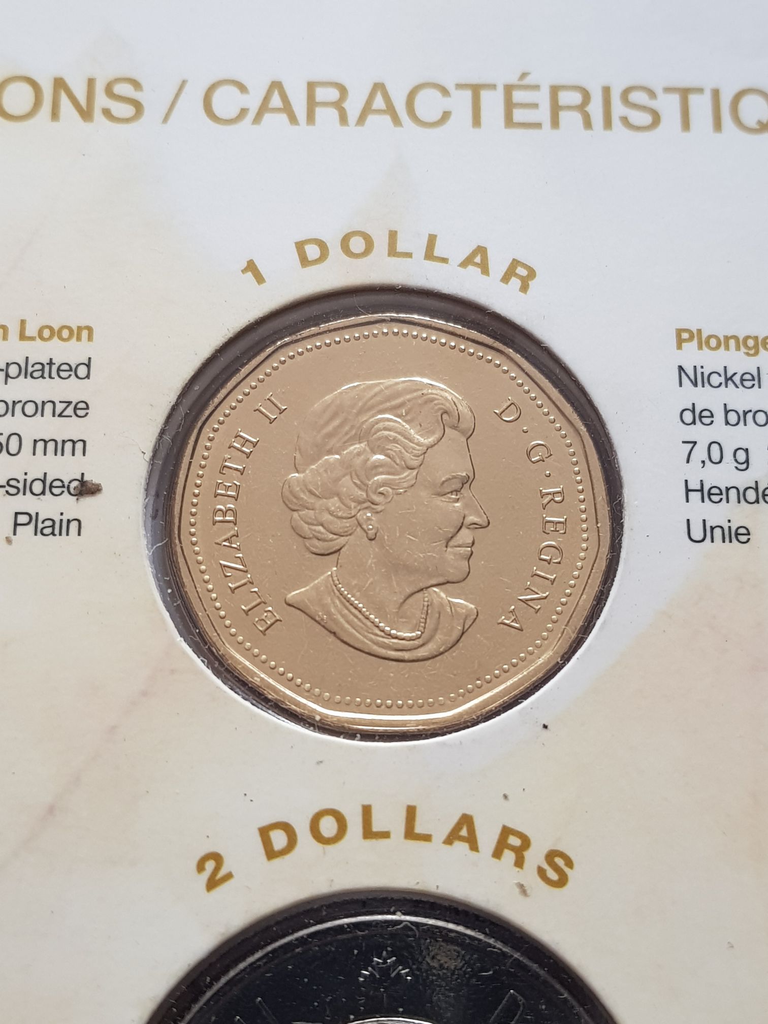 1 Dólar  coin collectible - Main Image 2