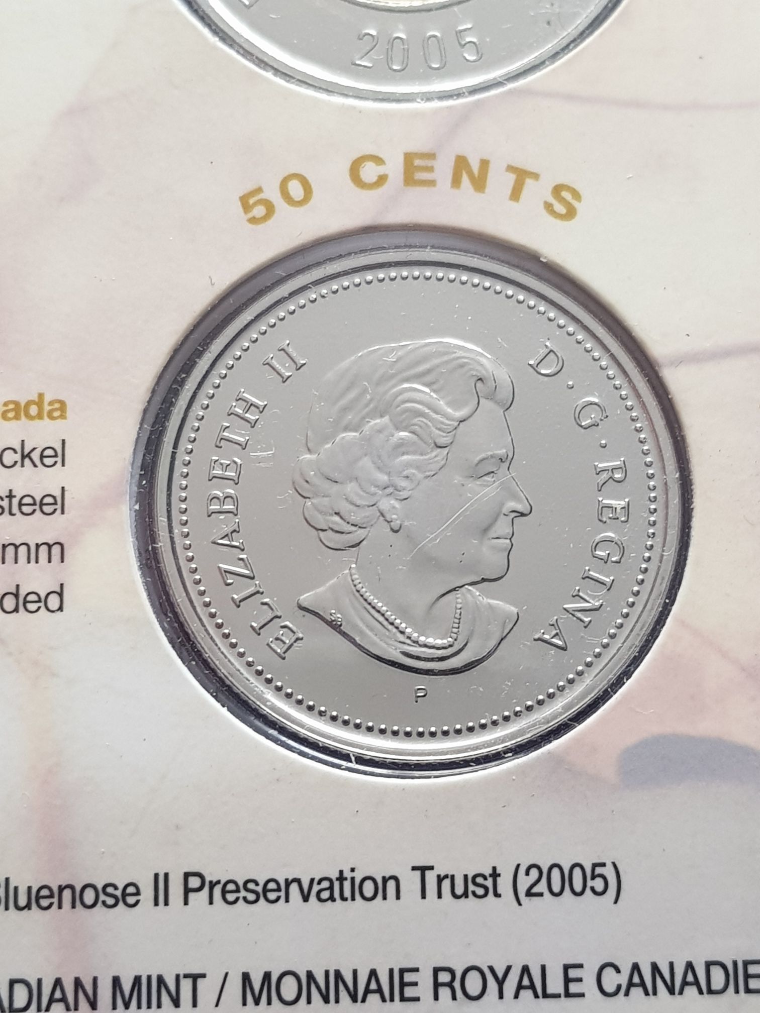 .5 Centavos De Dólar  coin collectible - Main Image 2