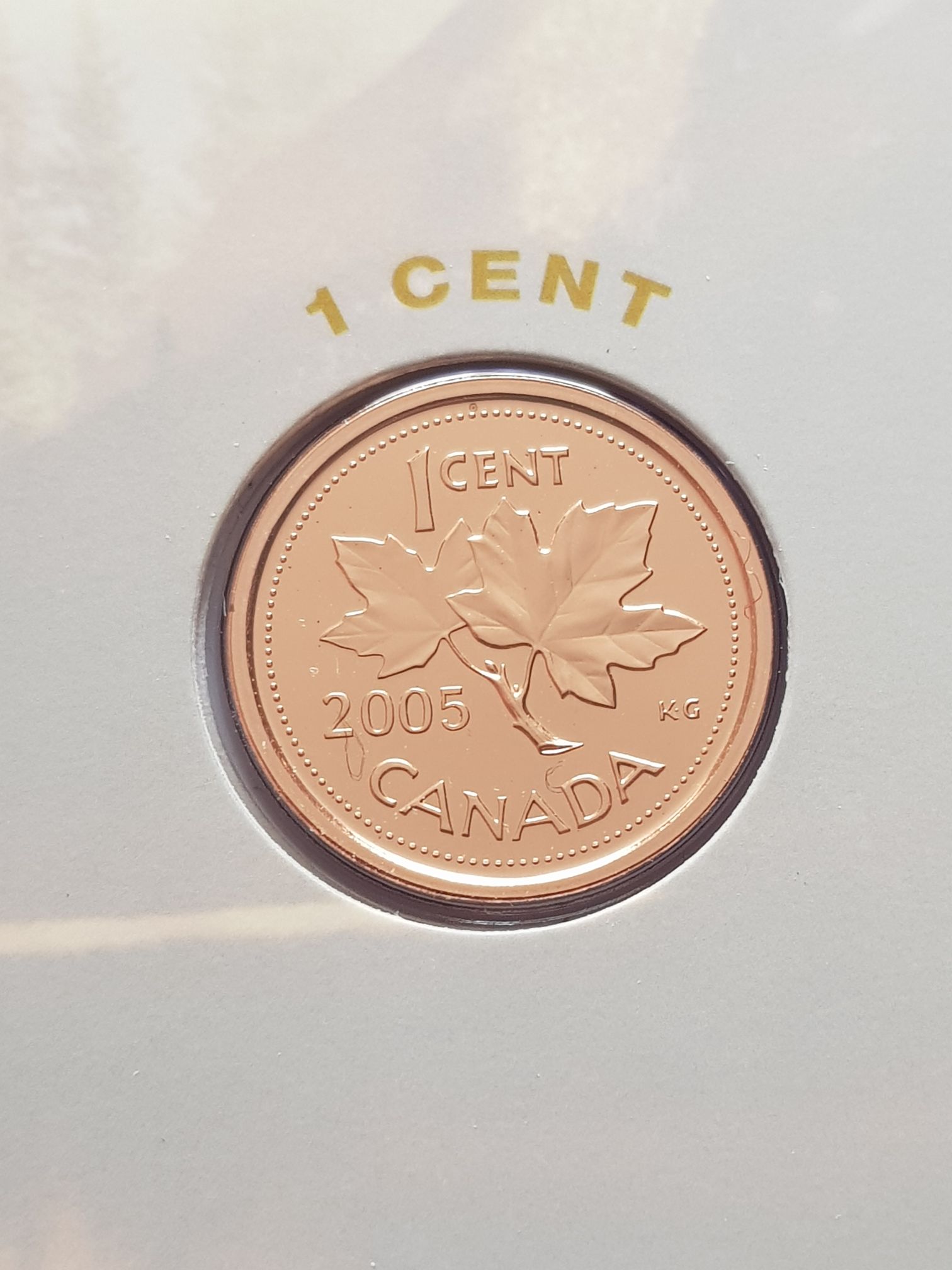 .01 Centavos De Dólar  coin collectible - Main Image 1