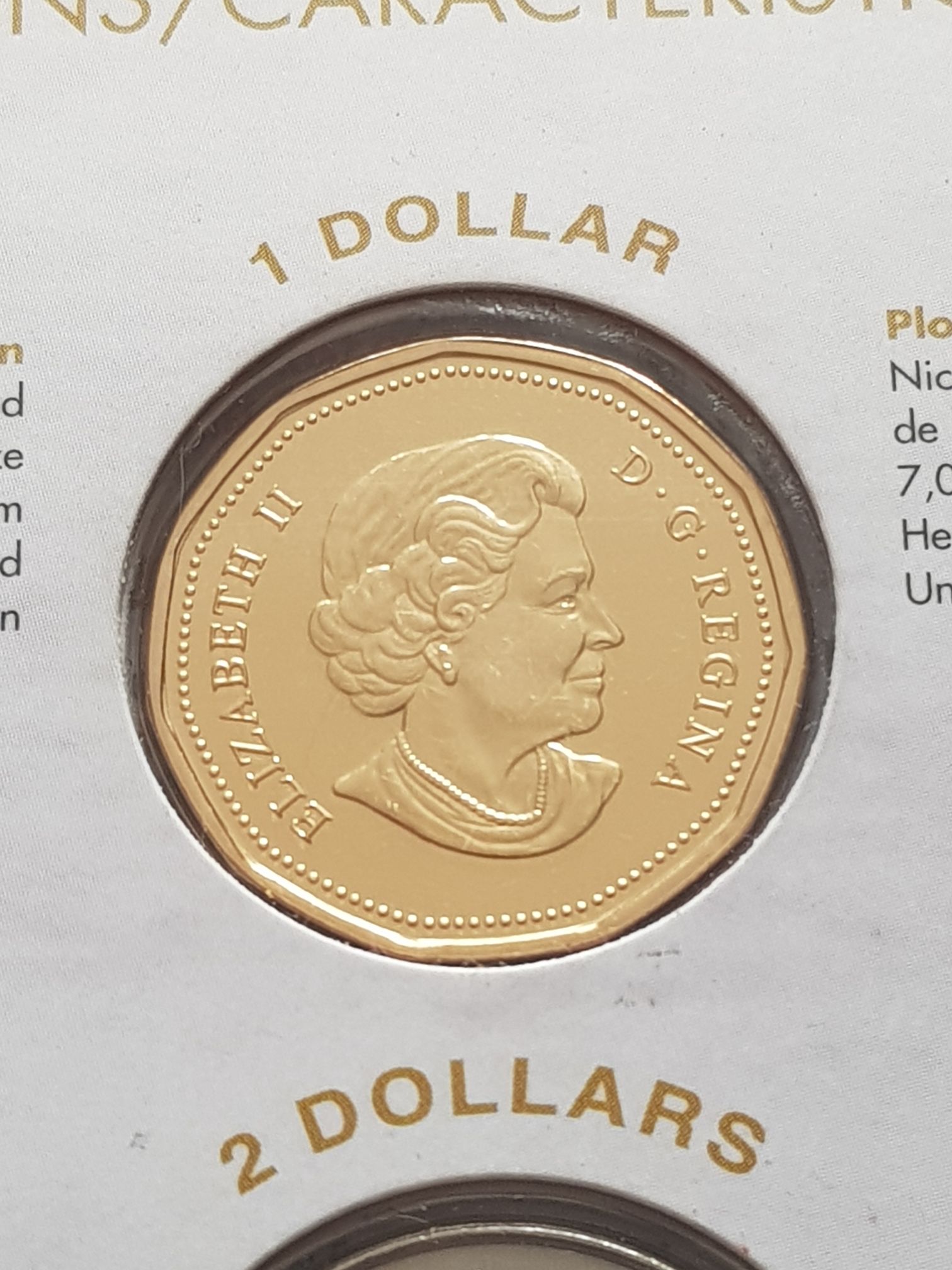 1 Dólar  coin collectible - Main Image 2