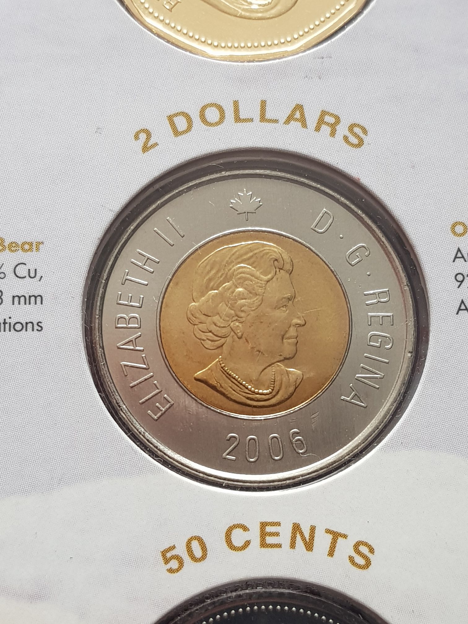 2 Dolares  coin collectible - Main Image 2
