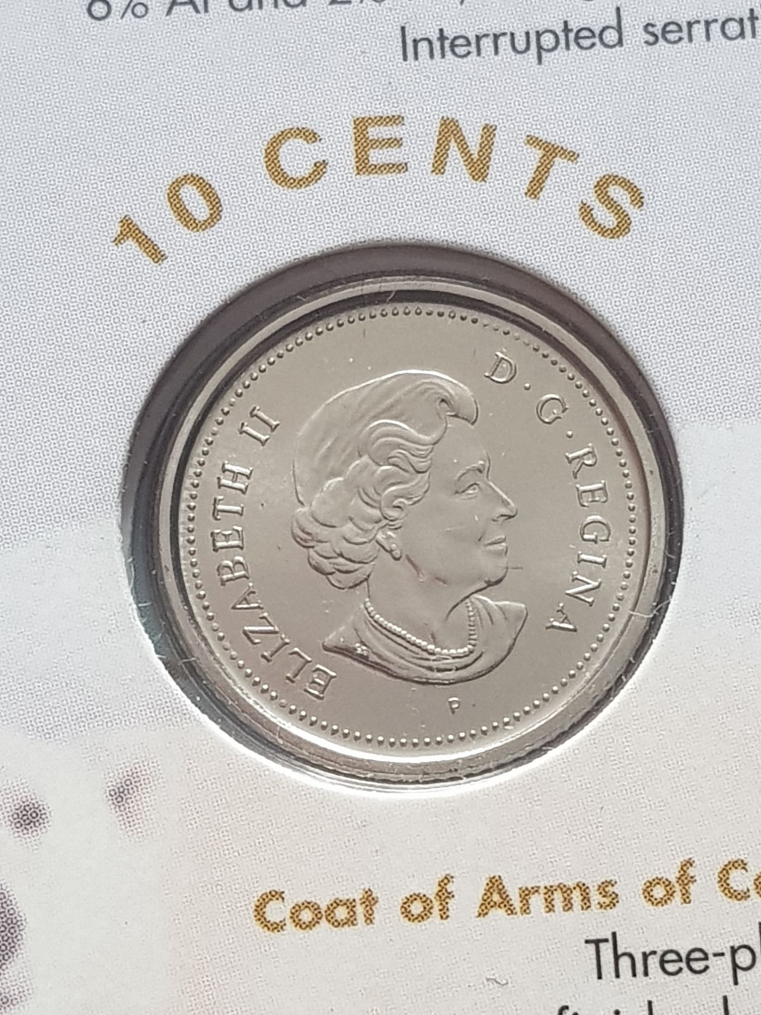 .1 Centavo De Dólar  coin collectible - Main Image 2