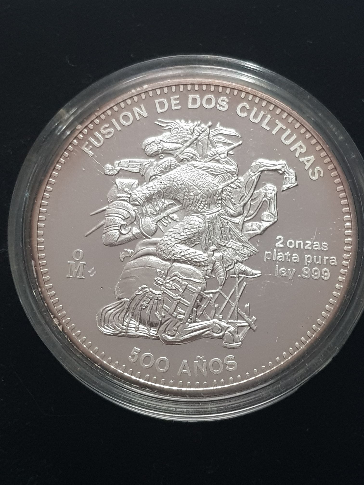 Fusión De Dos Culturas  coin collectible - Main Image 1