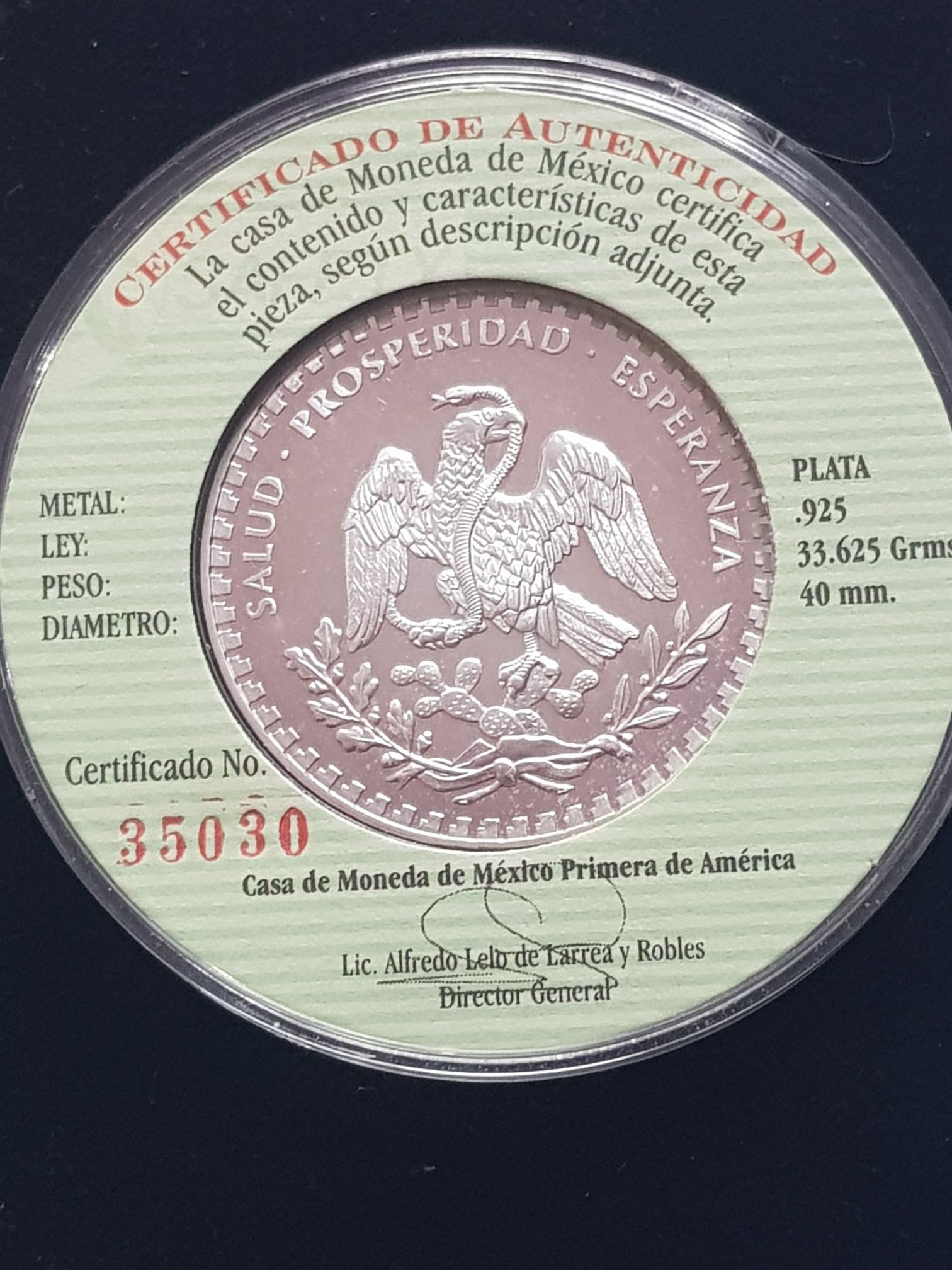 México Año 2000  coin collectible - Main Image 2