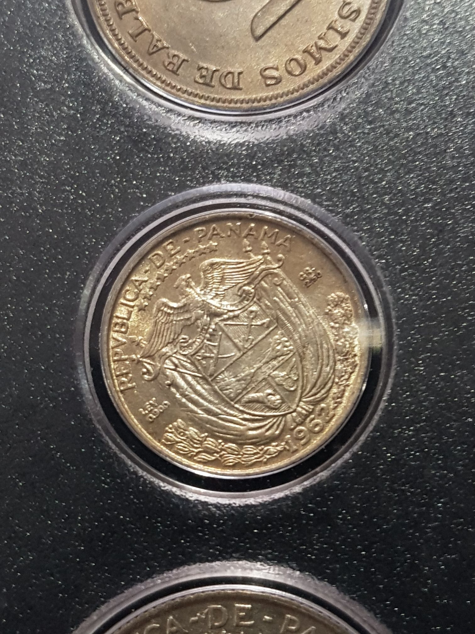 .1 Decimo De Balboa  coin collectible - Main Image 2