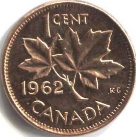 Roll Of Canadian 25 Cent Coins