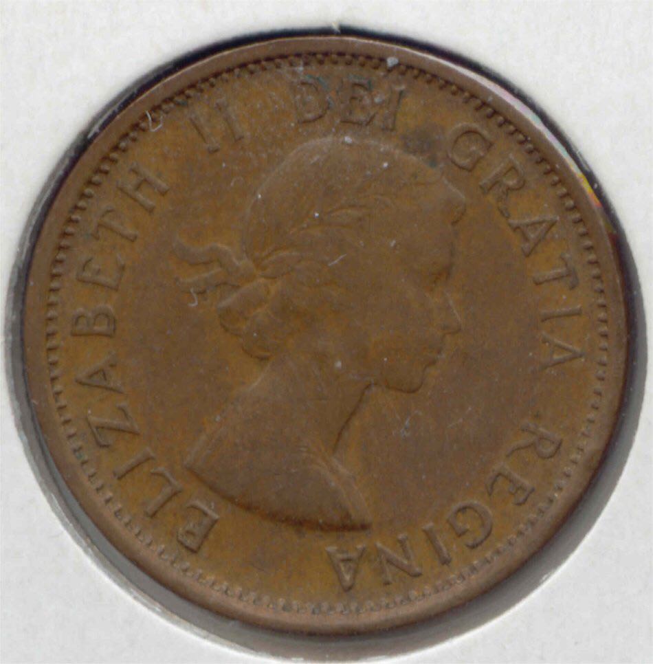 Roll Of Canadian Pennies  coin collectible - Main Image 2