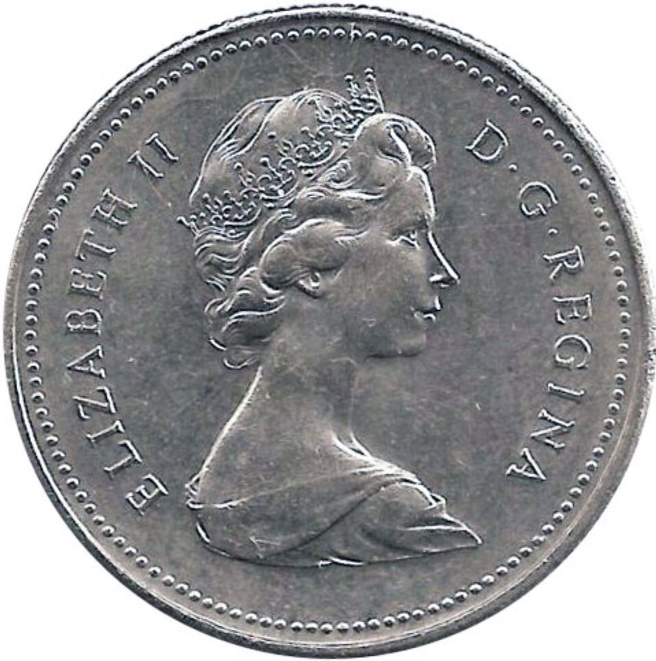 Roll Of Canadian 50 Cent Coins  coin collectible - Main Image 2