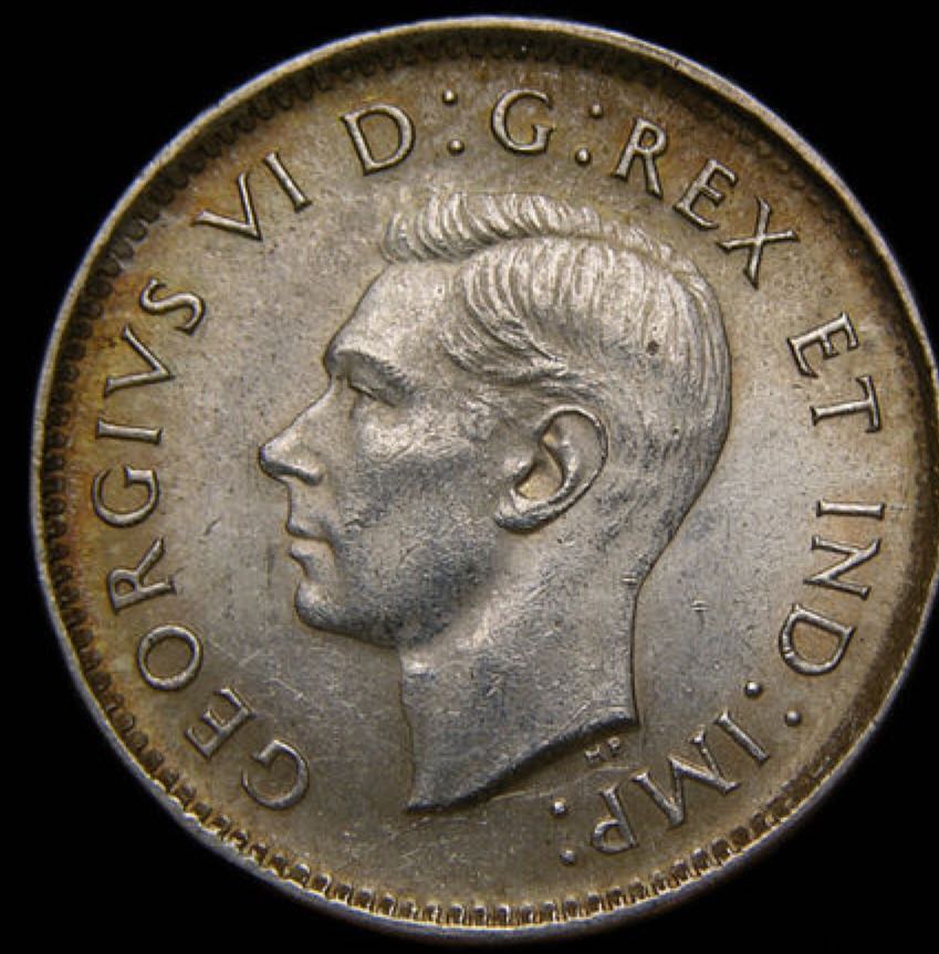 Roll Of Canadian 10 Cent Coins 1939  coin collectible - Main Image 2