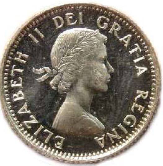 Roll Of Canadian 10 Cent Coins  coin collectible - Main Image 2