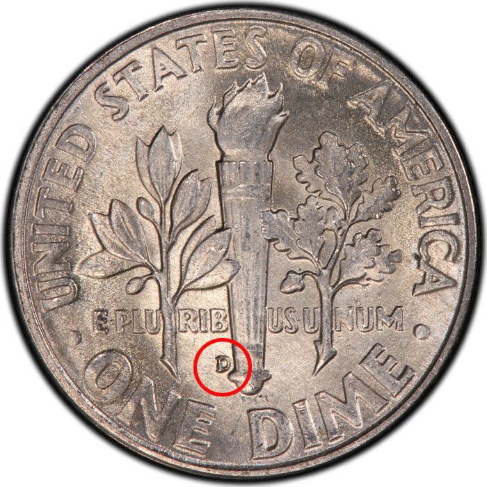 Roll Of American 10 Cent Coins  coin collectible - Main Image 2