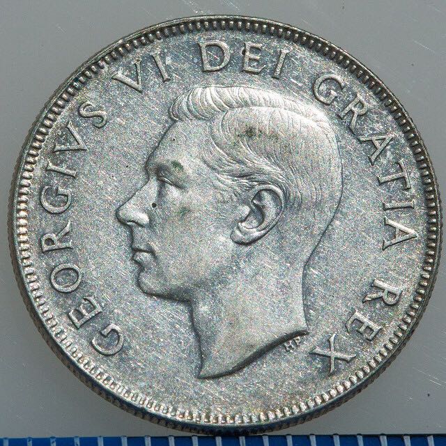 Roll Of Canadian 50 Cent Coins  coin collectible - Main Image 2