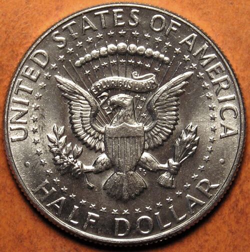 Roll Of American 50 Cent Coins  coin collectible - Main Image 2