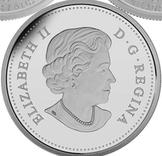 Roll Of Canadian 25 Cent Coins  coin collectible - Main Image 2