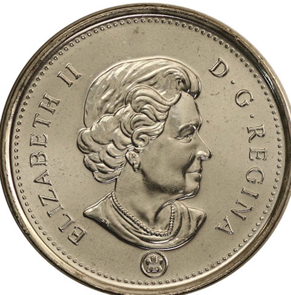 Roll Of Canadian 5 Cent Coins  coin collectible - Main Image 2