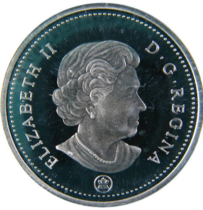 Roll Of Canadian 5 Cent Coins  coin collectible - Main Image 2