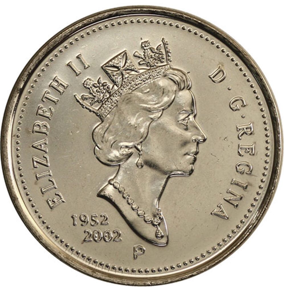 Roll Of Canadian 5 Cent Coins  coin collectible - Main Image 2