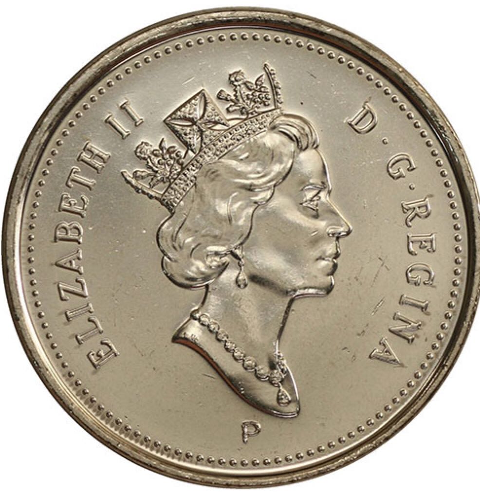 Roll Of Canadian 5 Cent Coins  coin collectible - Main Image 2